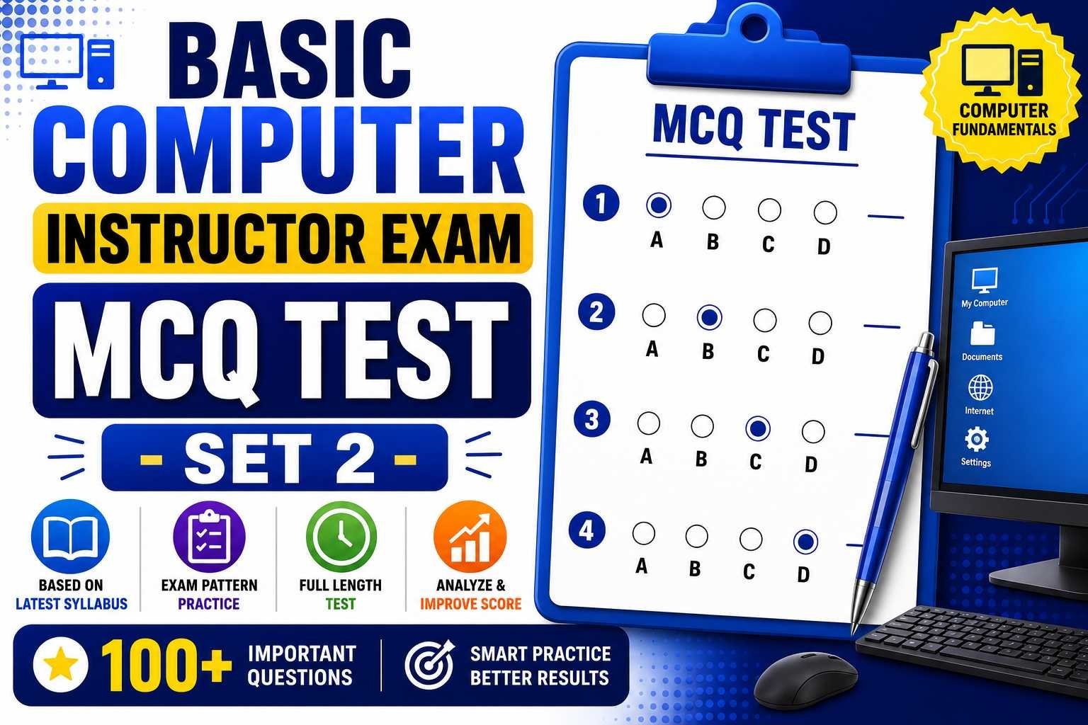 Basic Computer Instructor Exam - Set 2