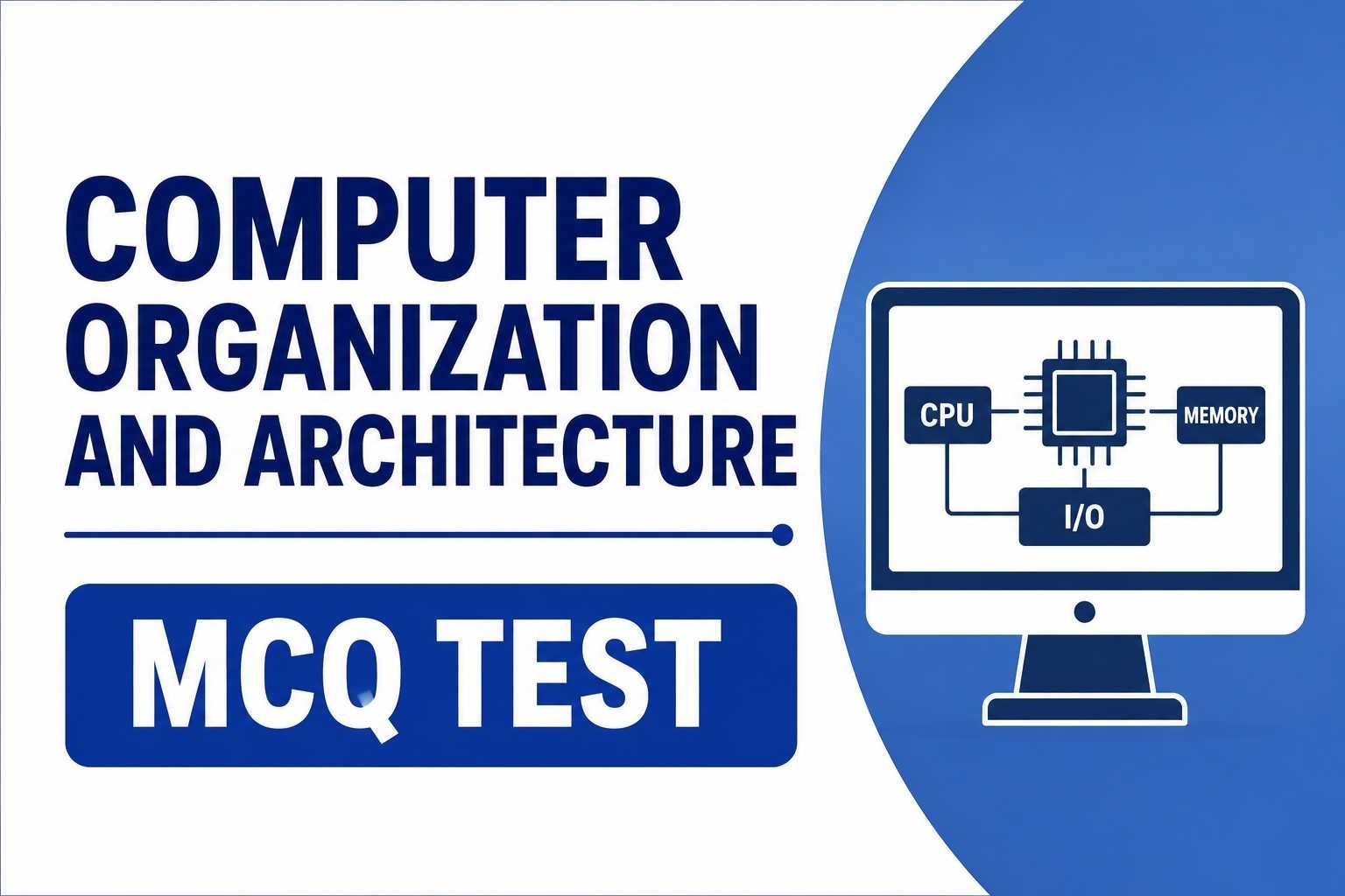 Computer Organization and Architecture MCQ Test 