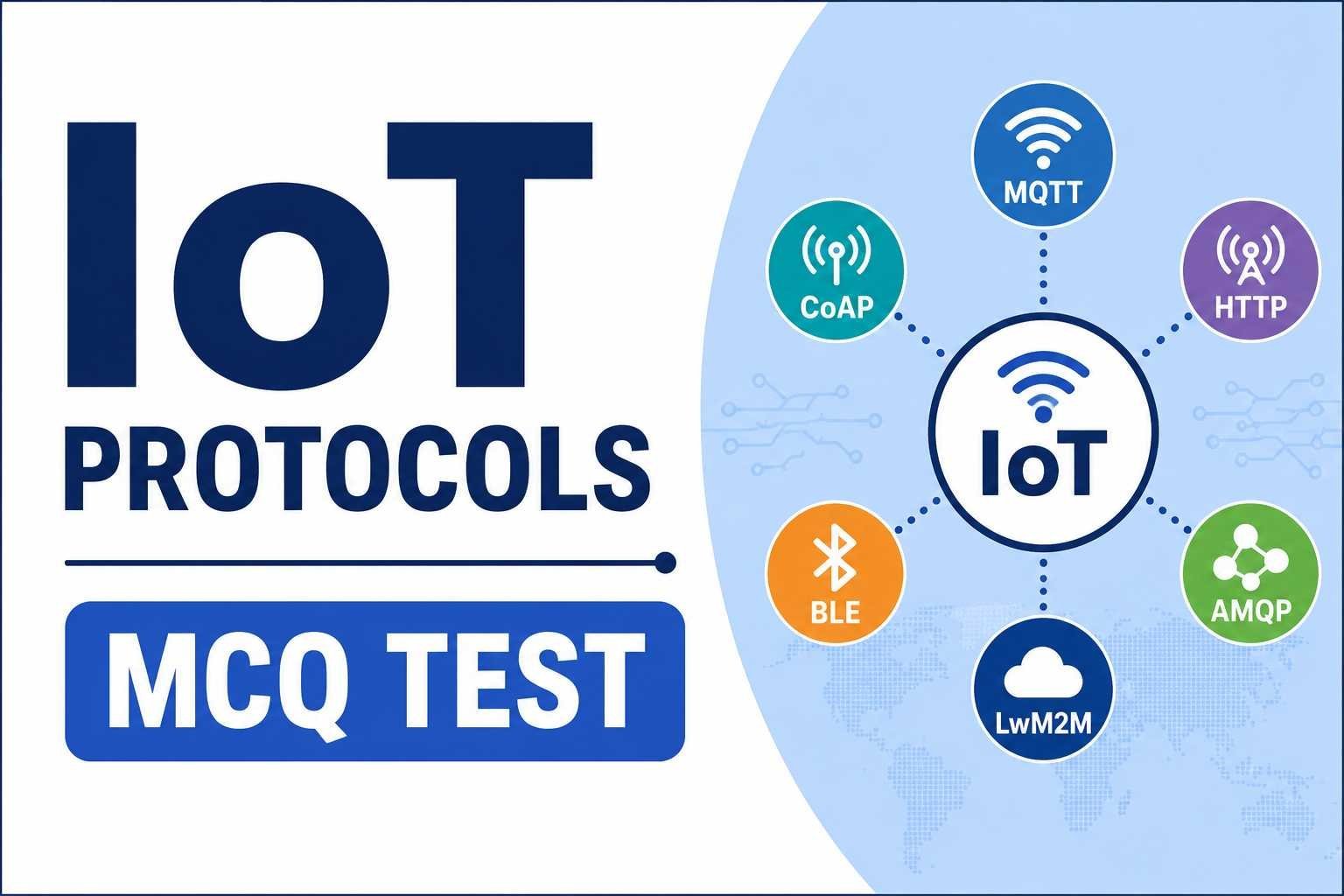 IoT Protocols MCQ Test – 40 Questions