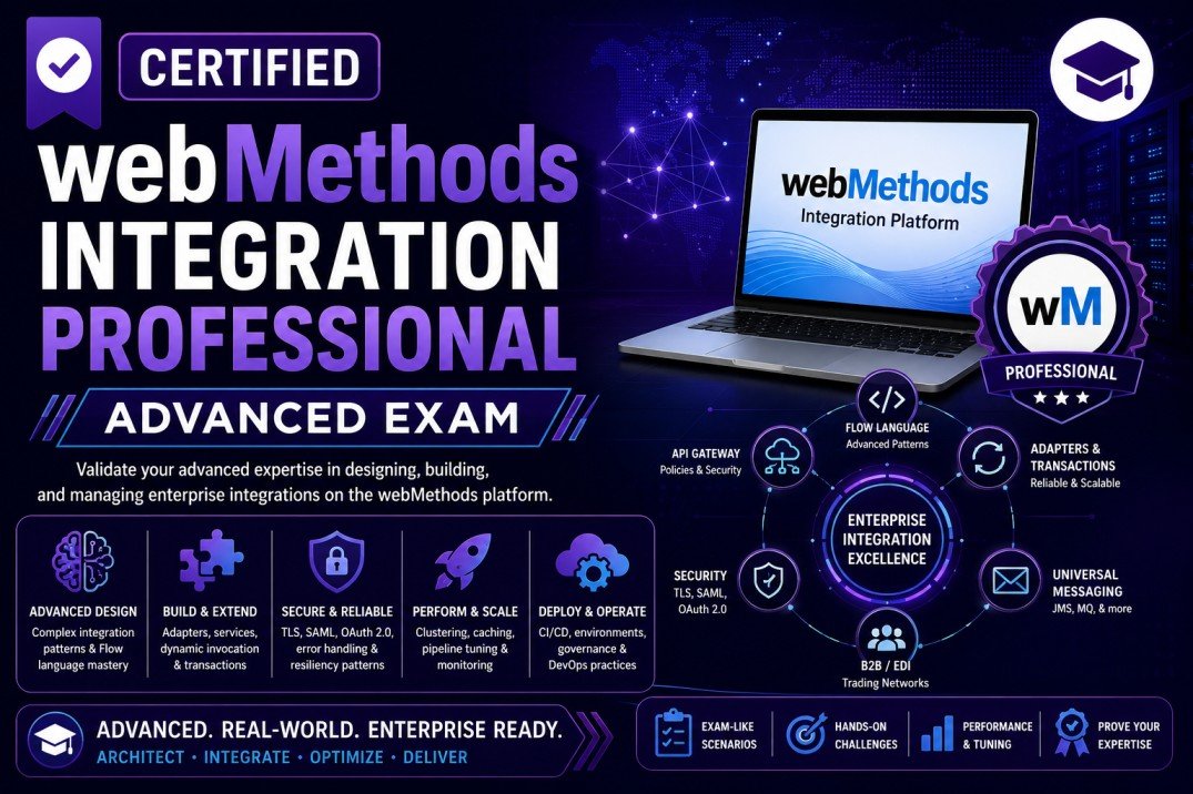 Certified webMethods Integration Professional ADVANCED