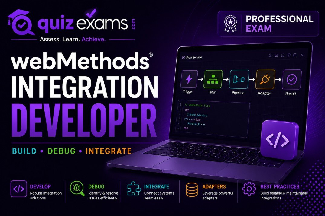 webMethods Integration Developer — PROFESSIONAL EXAM